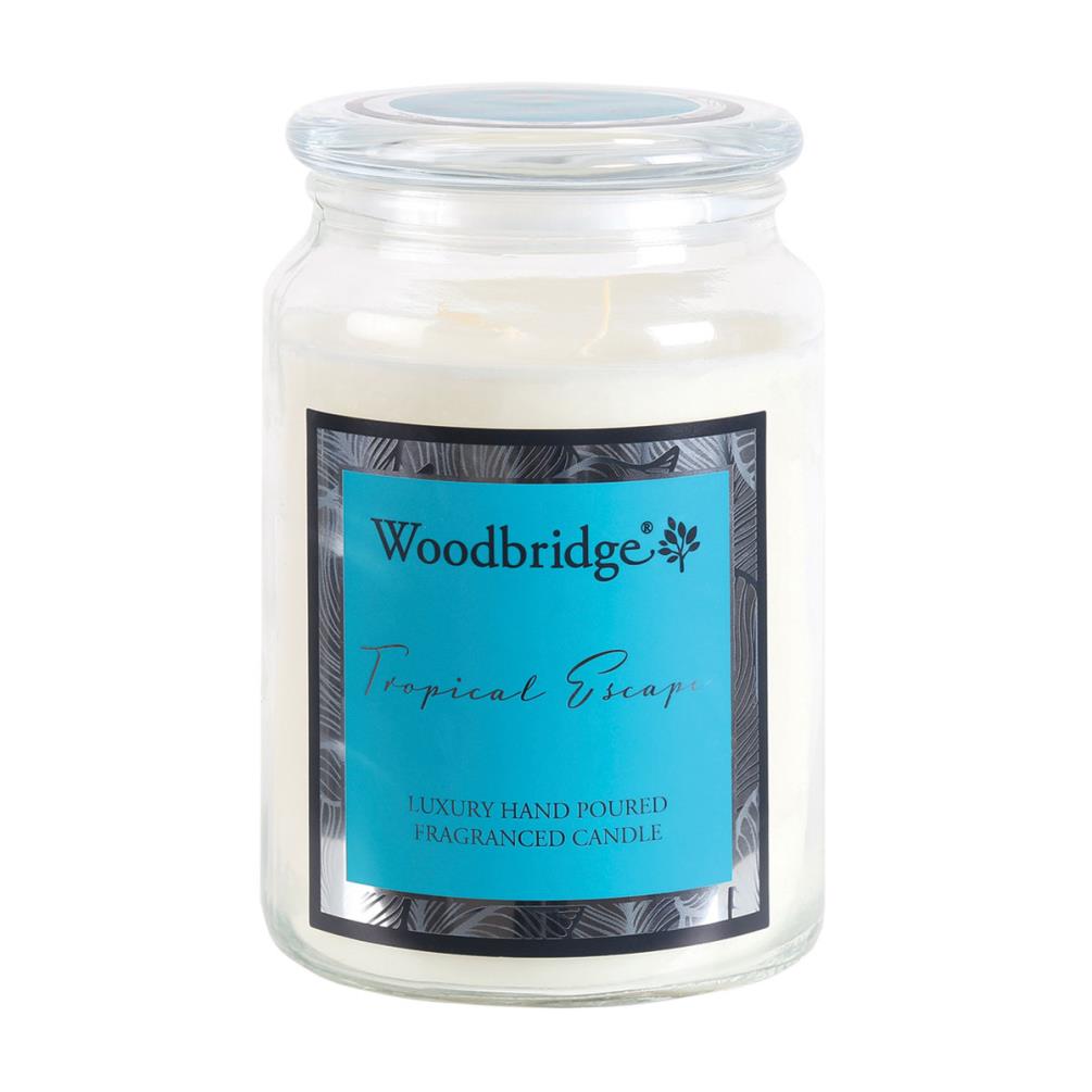 Woodbridge Tropical Escape Large Jar Candle £9.89